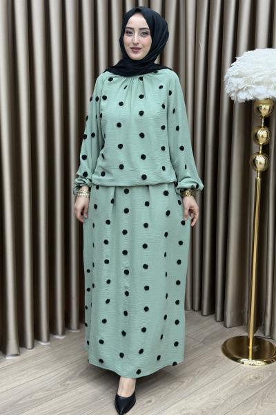 Mila Etek Takım Mint