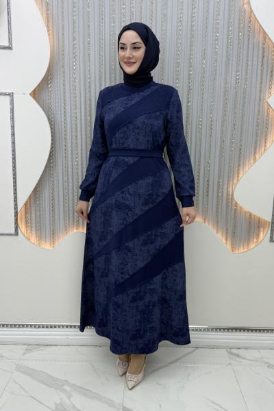 Deja Elbise Lacivert