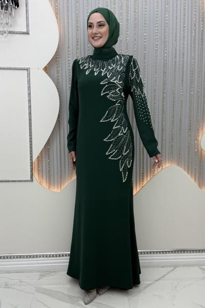 Denizkızı Abiye Zümrüt