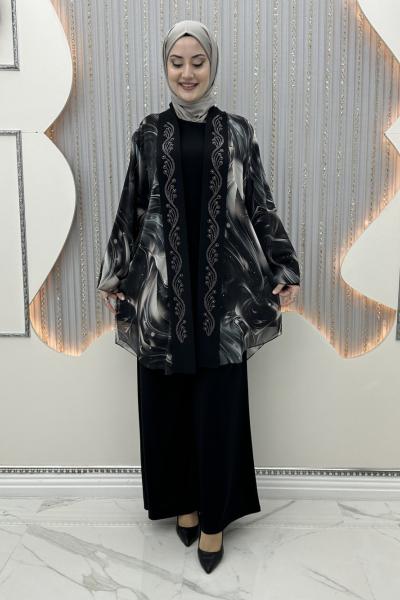 Efsa Pantolonlu Takım Siyah