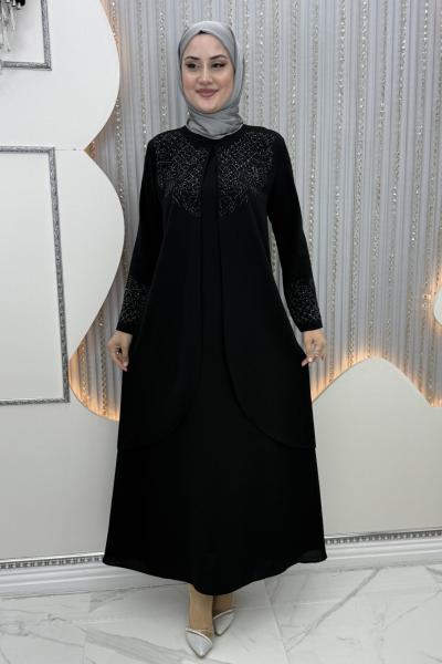 Ezgin elbise Siyah