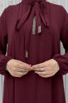 Gökçe Elbise Bordo