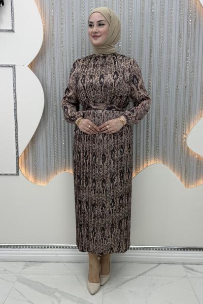 Güzün Elbise Vizon