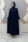 İlsu Elbise Lacivert