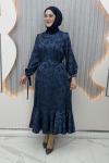 Jakar Elbise Lacivert