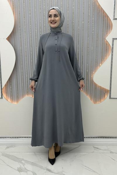 Nepal zincirli elbise Gri