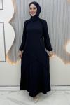Nüha Elbise Lacivert