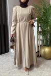 Mirage Elbise Bej