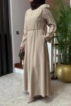 Mirage Elbise Bej