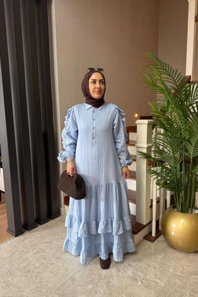 Sahara Elbise Bebe Mavisi