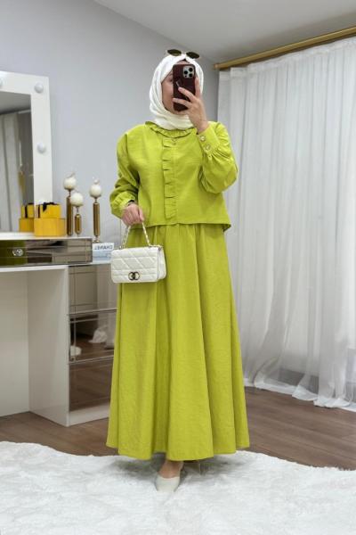 Vienna Etekli Takım Yağ Yeşili