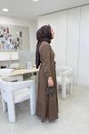 Yonca Elbise Kahverengi