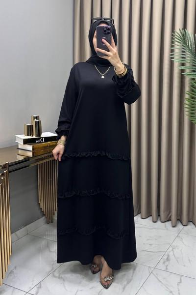 Bergen Elbise Siyah
