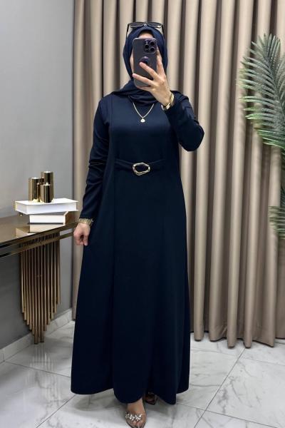 Cevher Elbise Lacivert