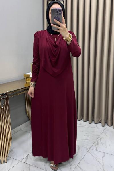 Esma Elbise Bordo