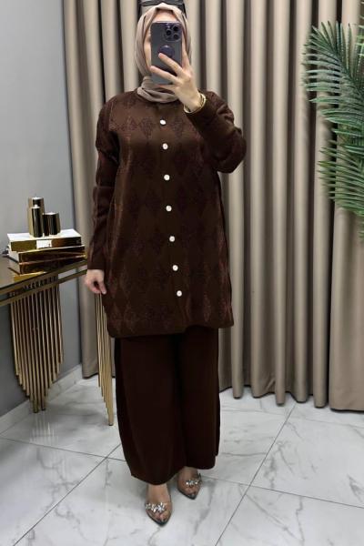 Evin Hırkalı Takım Kahve