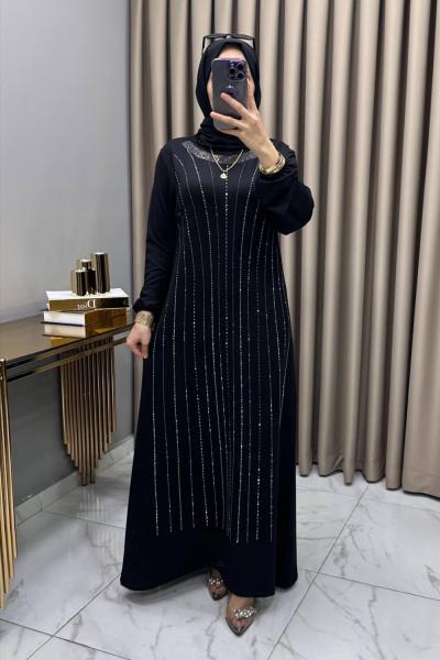 Reyhan Abiye Elbise Siyah