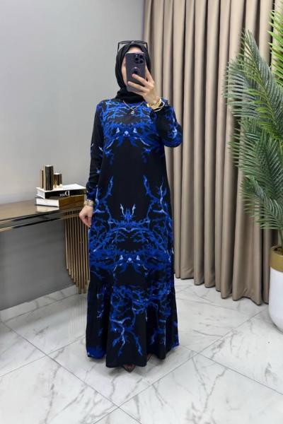 Şimşek Elbise Siyah