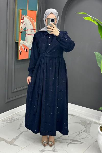 Alya Elbise - Lacivert