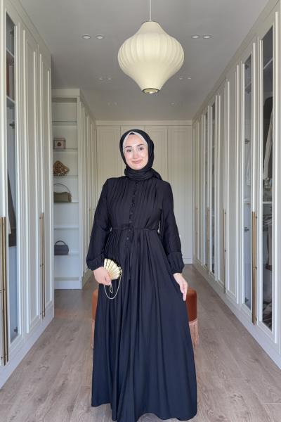 Ayça Elbise - Siyah