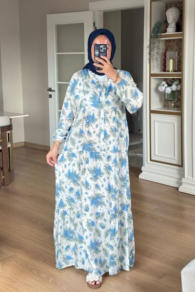 Aydilge Elbise - Mavi