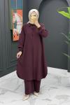 Hanife Uzun Takım - Bordo