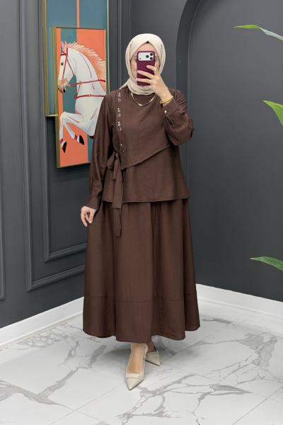 Hilal Etekli Takım - kahve