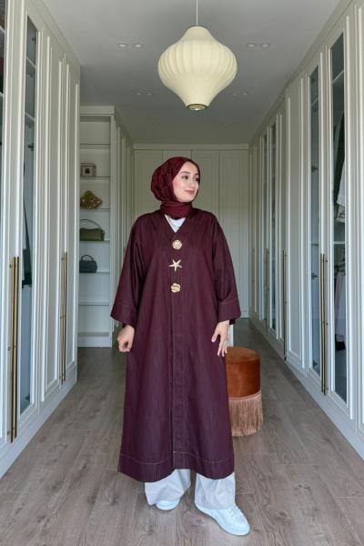 Liva Kot Kimono-Mürdüm