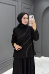 Mihrican Etekli Takım - Siyah