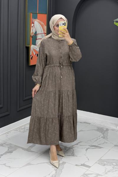 Şura Elbise - vizon