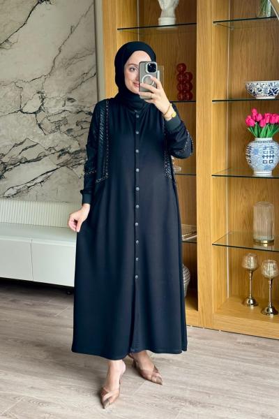 Tifany Tasarım Kap - Siyah