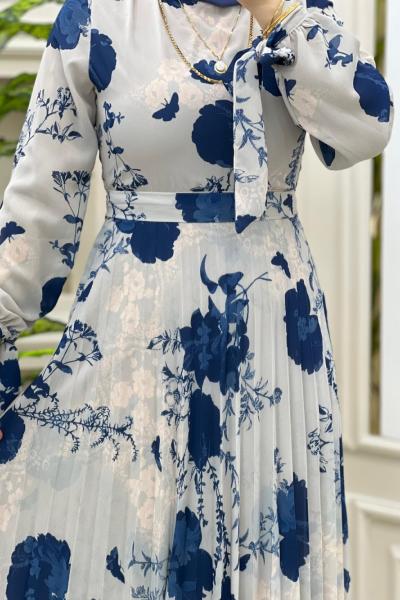 Defne Elbise Lacivert