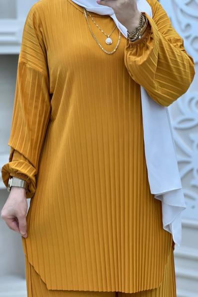 Fitilli Takım  Hardal Sarısı