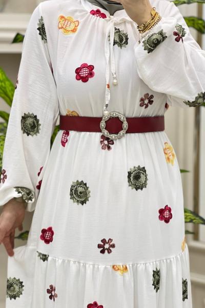 Gonca Elbisem  Beyaz