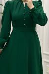 İrem Elbise Çimen yeşil