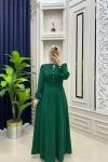 İrem Elbise Çimen yeşil