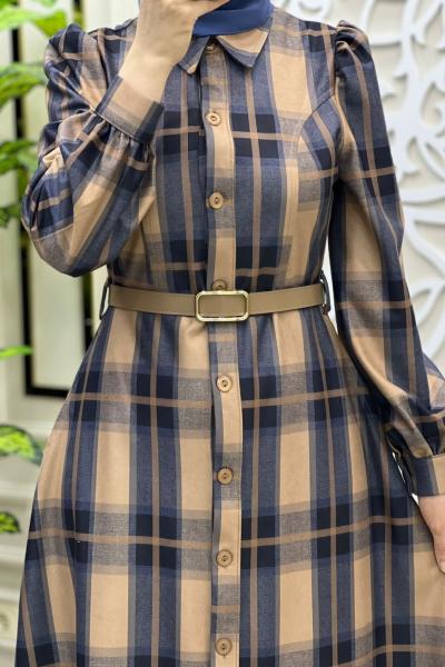 Karelim Elbise  Mavi