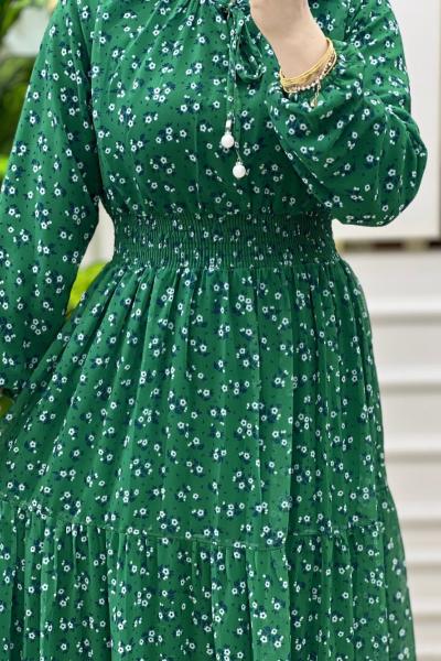 Kaşmir Elbise Zümrüt