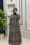 Leylak Leopar Elbisem Leopar