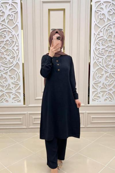 Lima Tesettür Takım Siyah