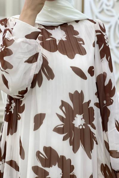 Manolya Elbisem Kahverengi