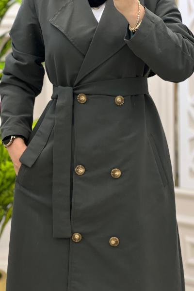 Mevsimlik Trenç  Haki