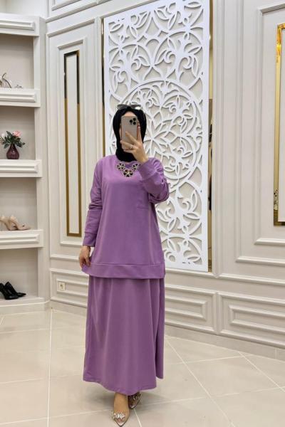 Mila Tesettür Spor Takım Lila