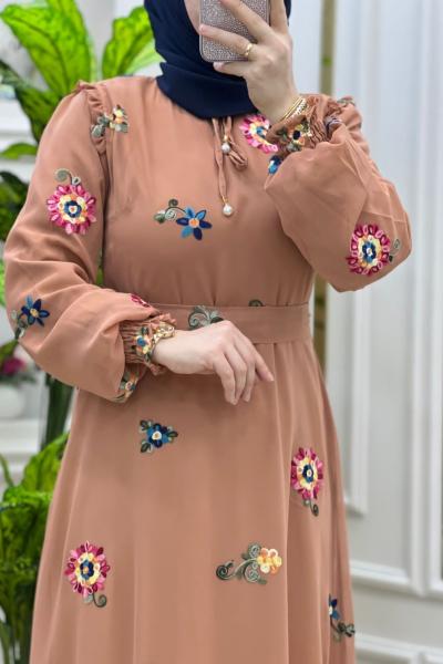 Nazlı Elbisem Camel