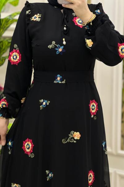 Nazlı Elbisem Siyah