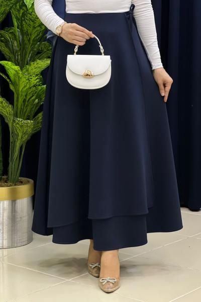 Orkide Etek Lacivert