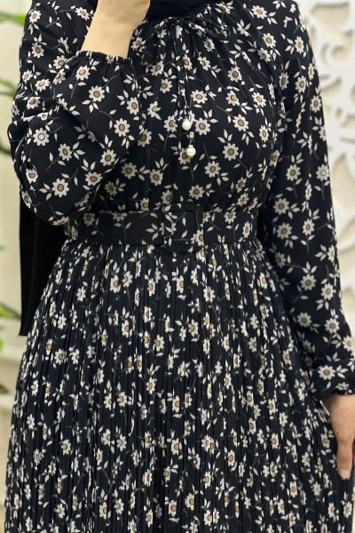 Papatyam Elbise Siyah