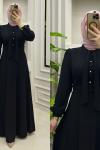 Soylu Elbise Siyah