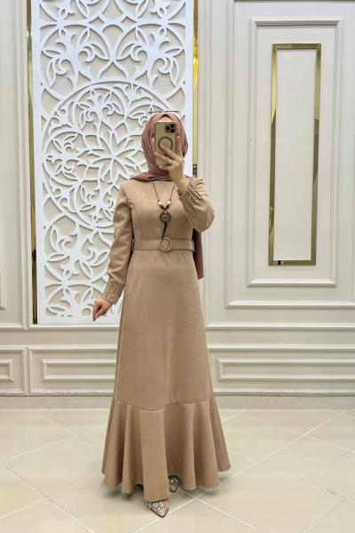 Süet Elbisem Taş
