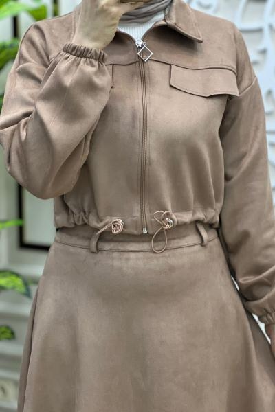 Süet Latte  takım Taş